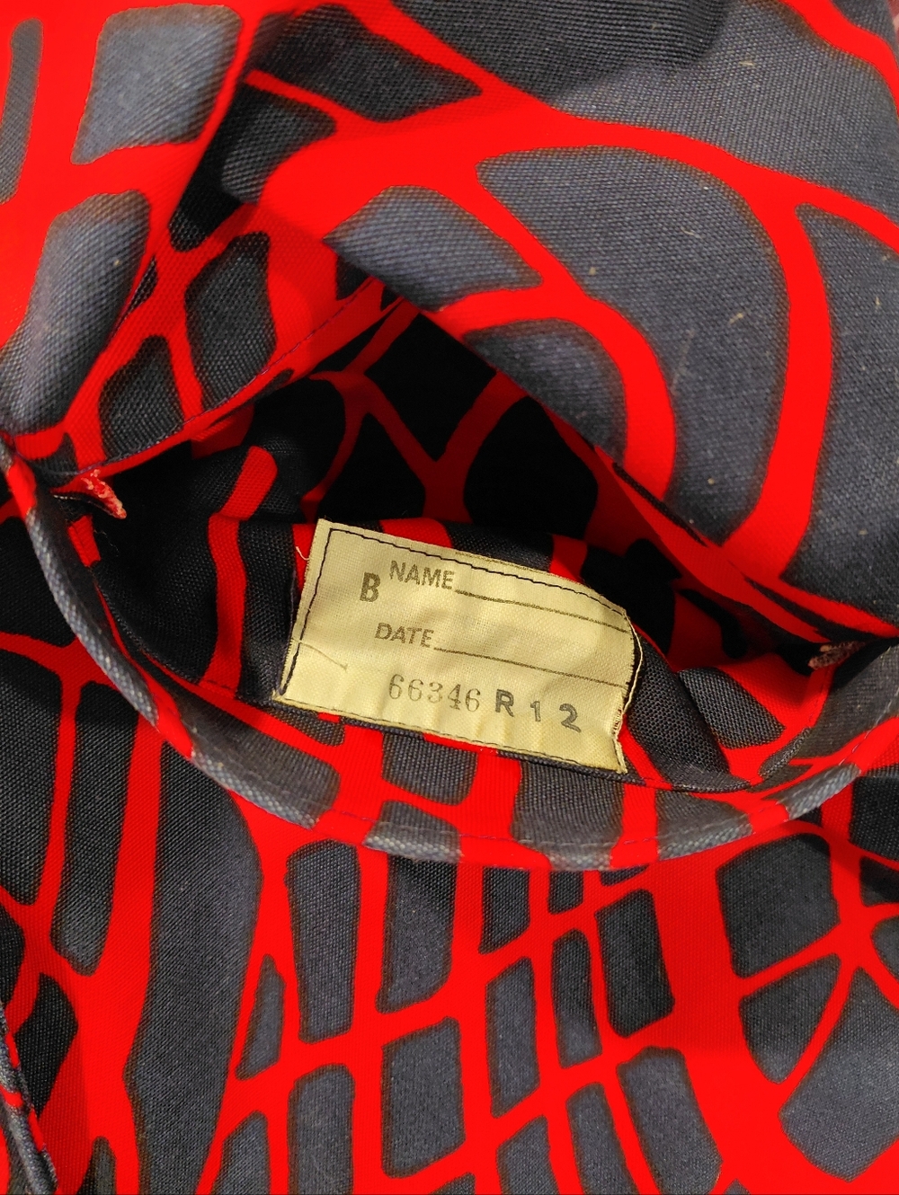 Vintage Aquascutum Weatherproof Trench Coat London England Blue Red Gold Buttons - Picture 6 of 11